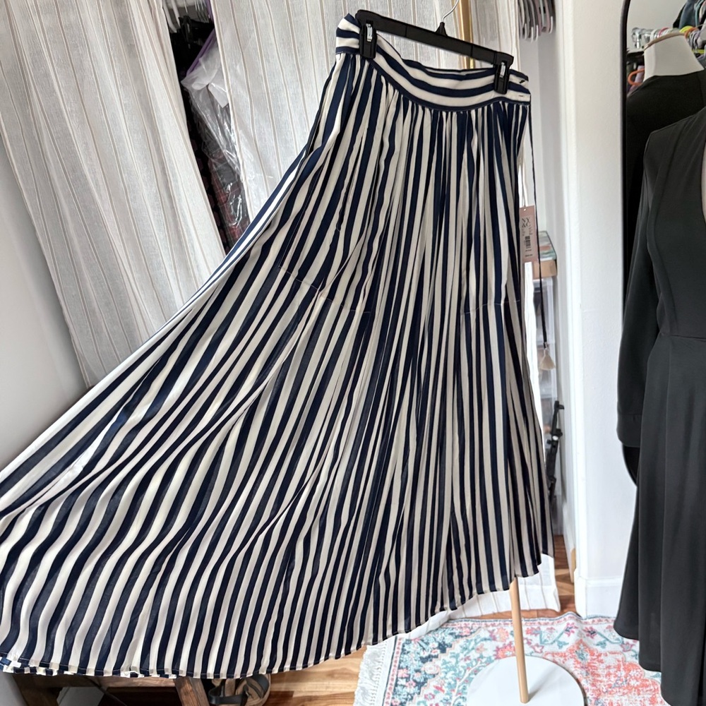 NWT Eva Mendes | Malia Stripe Maxi Skirt - Picture 5 of 15